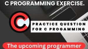 c exercise practice question