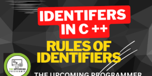 identifiers in c++ programming